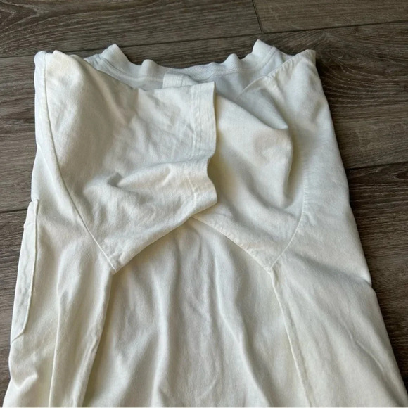 Vintage Northern Reflections White Cotton  Floral Embroidery Short Sleeves - Picture 12 of 13